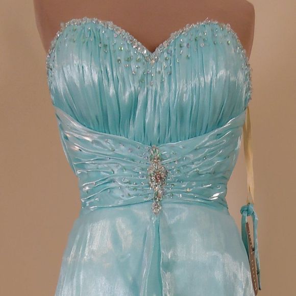 NWT A-Line Long Gown in by Joli Prom Style #8031 - Picture 2 of 4